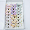 Motýľ, mix farieb 4,5cm, /cena za 24 ks/