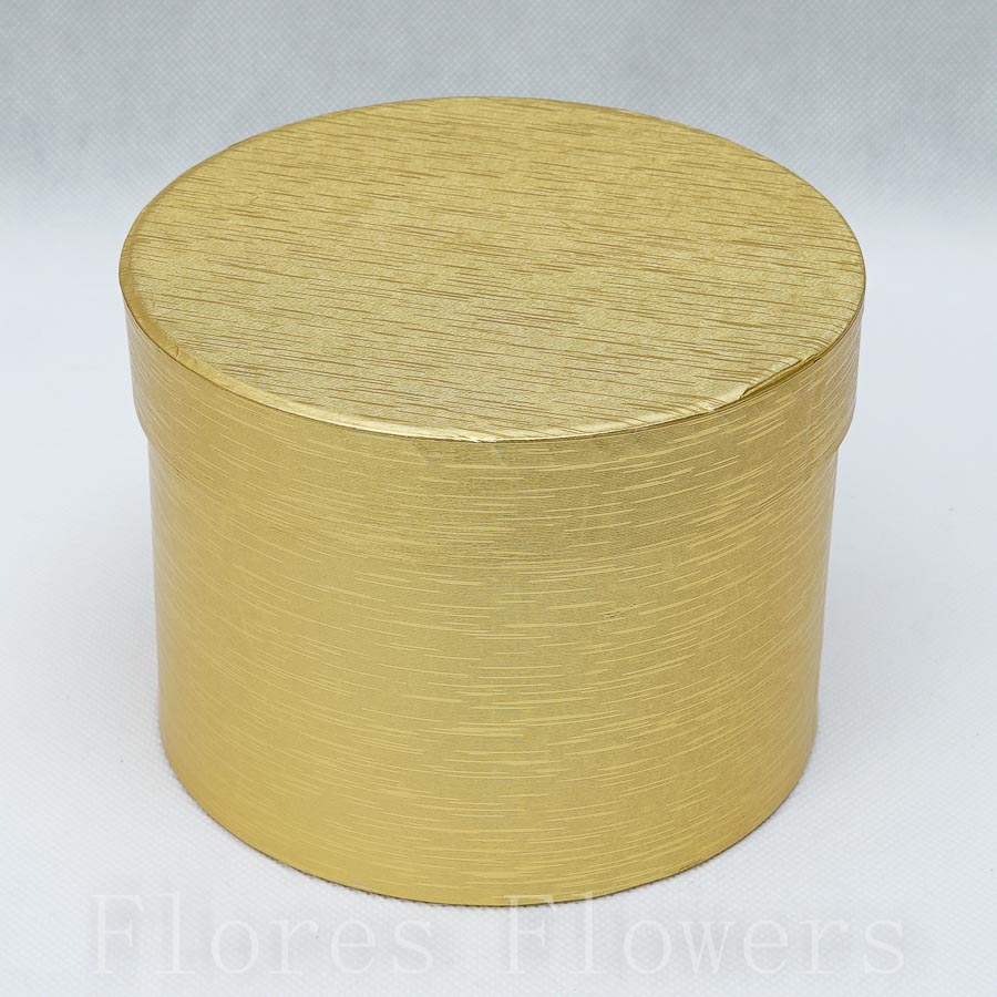 Flower box 13,5x10cm, zlatý