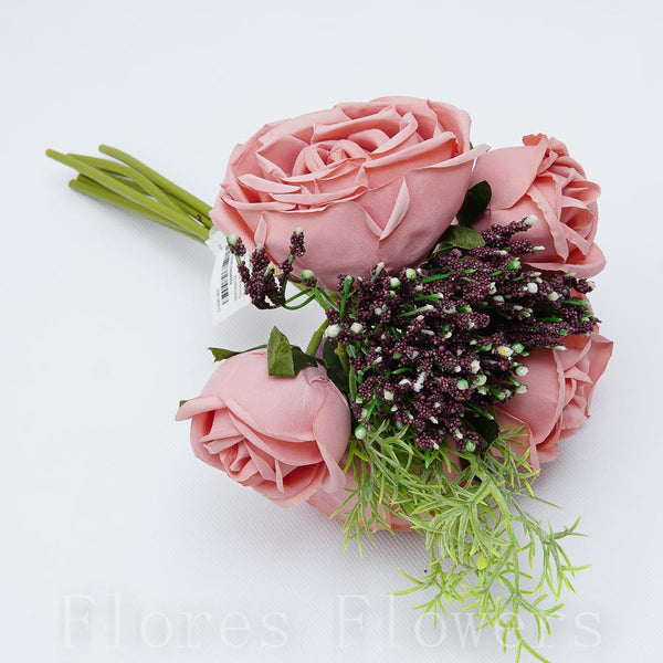 Kytica ruža 30 cm, MIX FARIEB