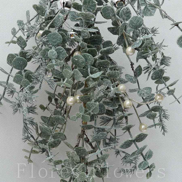 Konár eukalyptus, rolničky 50 cm, ZELENÁ