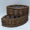 Obal drevený s/2, 40x18x13, 30x13x11cm