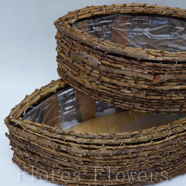Obal drevený s/2, 40x18x13, 30x13x11cm