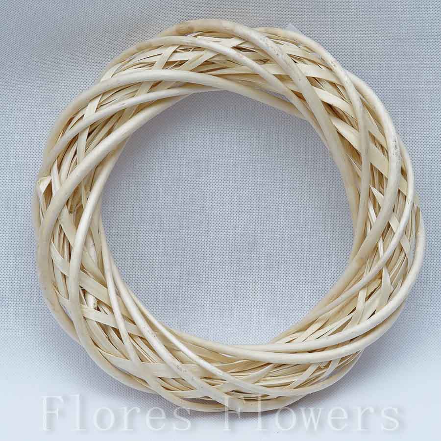 Venček prútený prírodný, 25cm