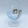 Pohár jubilejný 85, modrý, 15cm