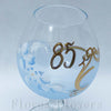 Pohár jubilejný 85, modrý, 15cm