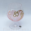 Pohár jubilejný 85, ružový, 13cm
