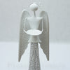 Kovový anjel - svietnik, 20 x 116 x 20 cm