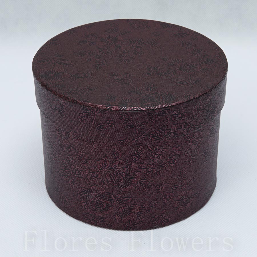 Flower box 13,5x10cm, bordový