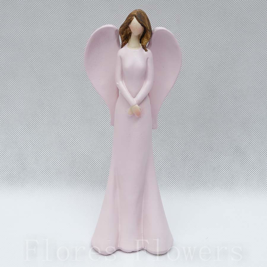 Anjel 22 cm, SVETLO RUŽOVÁ