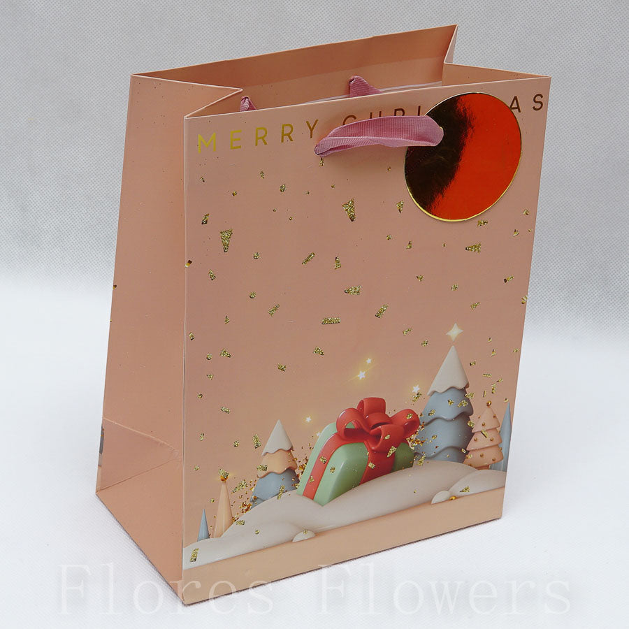 Taška papierová 23 x 10 x 18 cm, 4 MIX