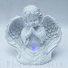 Anjel biely svietiaci  16x15cm
