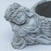 Cementový črepník anjel,20x13cm