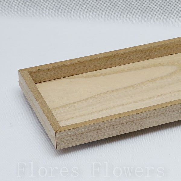 Podnos drevený 2x16x45 cm, PRÍRODNÁ