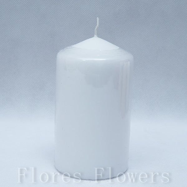 Sviečka valec 70x120mm, biela