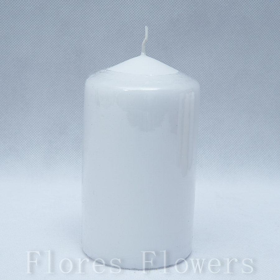 Sviečka valec 70x120mm, biela