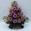 Ikebana zaťažená, 50x45cm, fialová