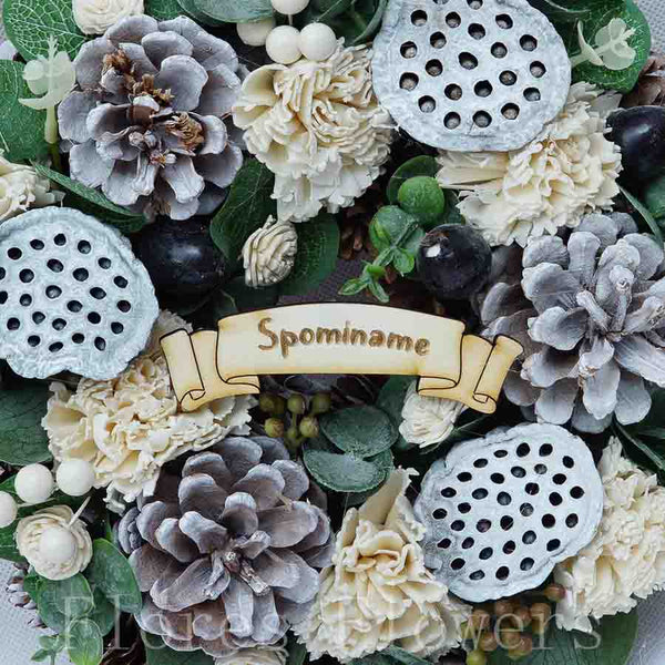 Venček šiškový so sušinou, 24cm