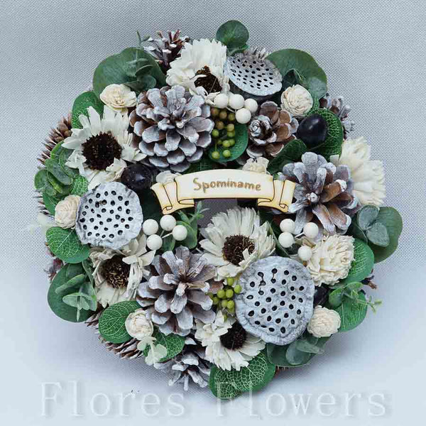 Venček šiškový so sušinou, 24cm