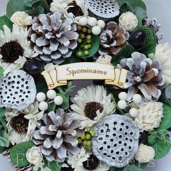 Venček šiškový so sušinou, 24cm