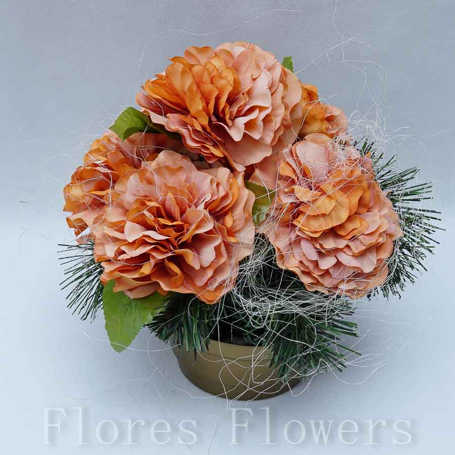 Ikebana zaťažená 25x20cm, jesenná