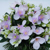 Ikebana zaťažená URNA, 20x15cm, fialová