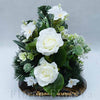 Ikebana zaťažená, 30x35cm, krémová