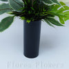 Zaťažená ikebana na vsunutie do vázy /spodok 5x15cm/, 45x25cm, červená