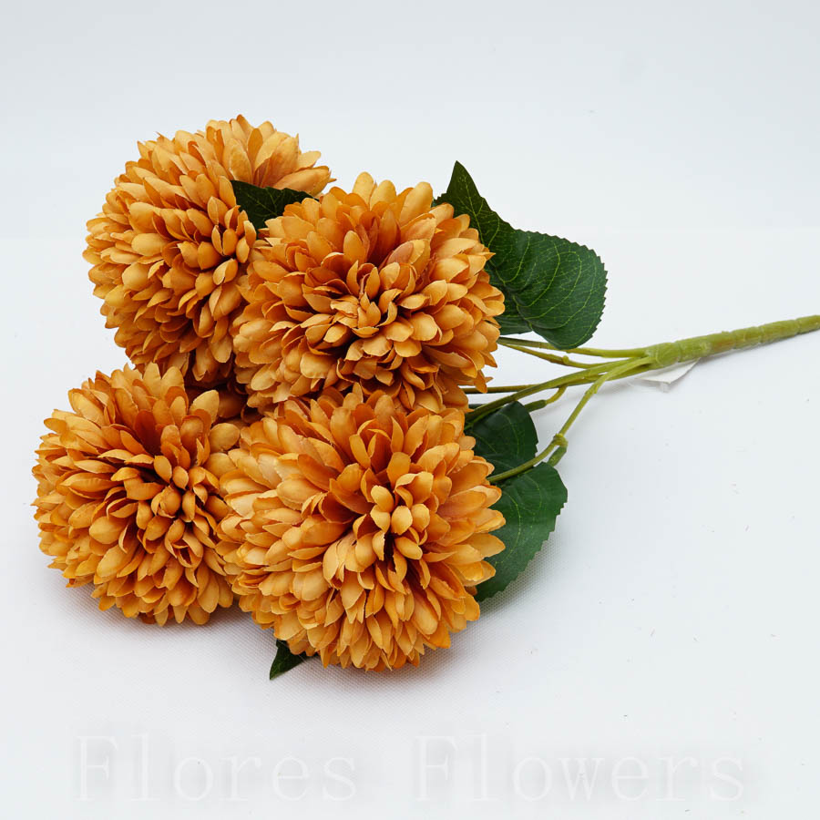 Kytica chryzantéma x5, 45cm