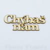 Výrez Chýbaš nám, 9x3,5cm