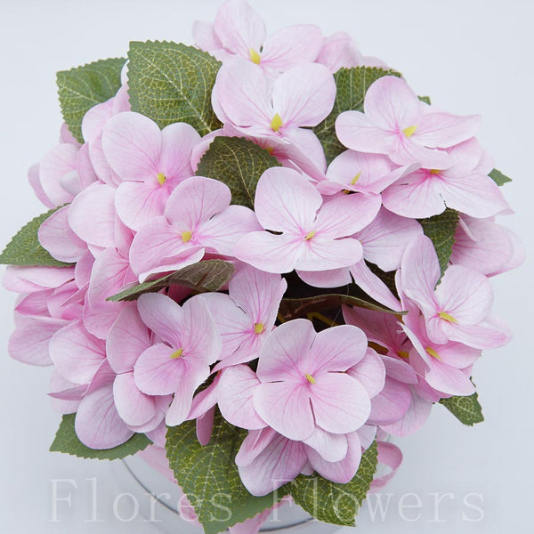 Flover box bielo-ružový, 21x19cm