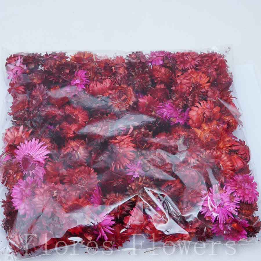 Sušina slamienky mix , bordo, 100g