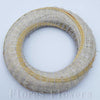 Veniec slamený + sisal, 20cm, krémový