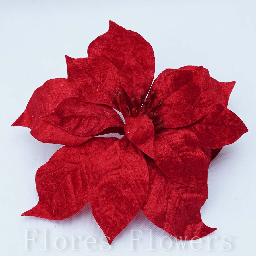 Ruža vianočná na štipci 25 cm