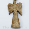 Anjel drevený 12 x 6 cm, PRÍRODNÁ