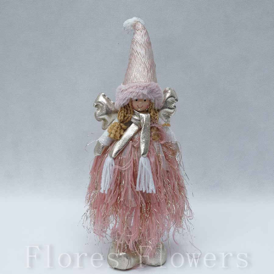 Víla textilná stojaca ,  18x43 cm