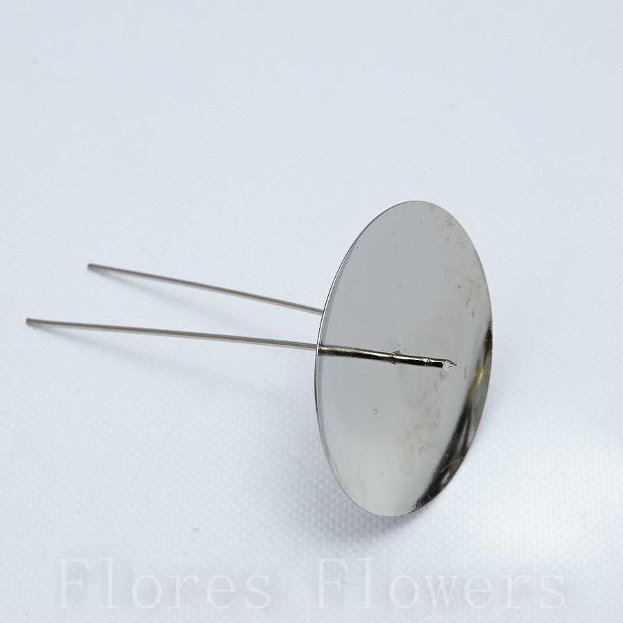 Úchytka pod sviečku 5,5cm, strieborná