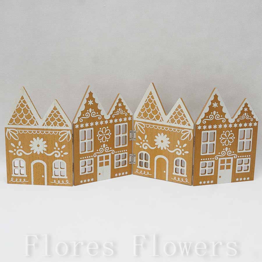 Domček skladací maľovaný 22 x 60 cm