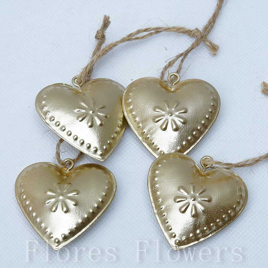 Srdiečko plechové 4 x 4 cm