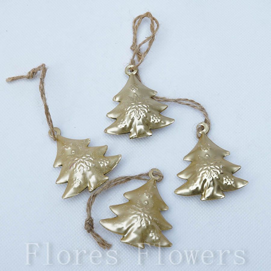 Stromček plechový 4 cm