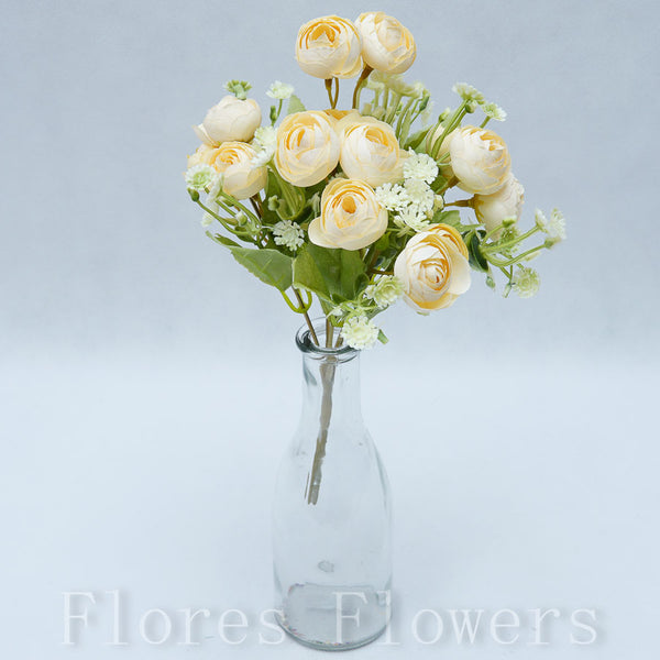 Kytica ranunculus mini, žltá, 25cm