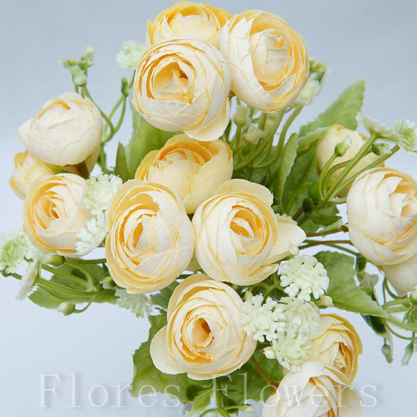 Kytica ranunculus mini, žltá, 25cm