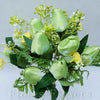 Kytica tulipán, zelená 42 cm