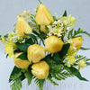 Kytica tulipán, žltá 42 cm
