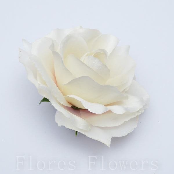 Ruža 10 cm, krémovo ružová