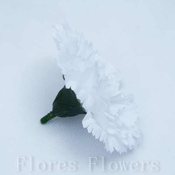 Vencový karafiát, 8cm, biey