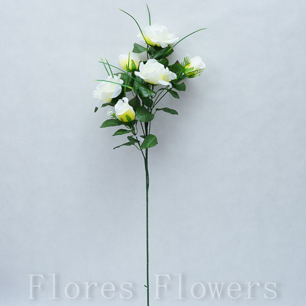 Šípová ruža konár 85 cm, krémová