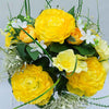 Kytica ruža, ranunculus, žltá 38 cm