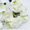 Kytica ruža, hortenzia 43 cm, KRÉMOVÁ