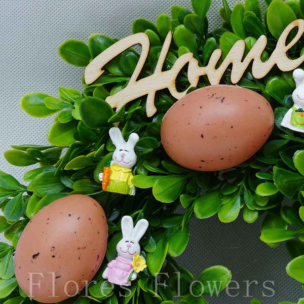 Venček plastový s vajíčkami, 28cm