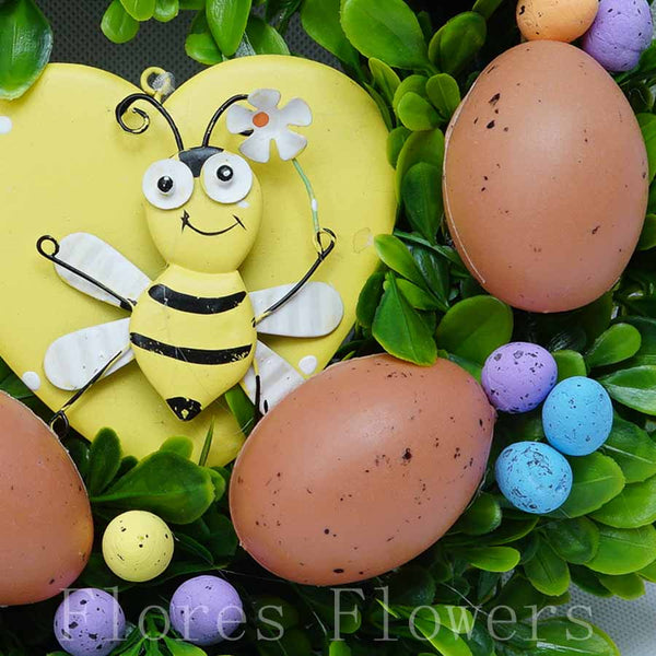 Venček plastový s vajíčkami, 28cm